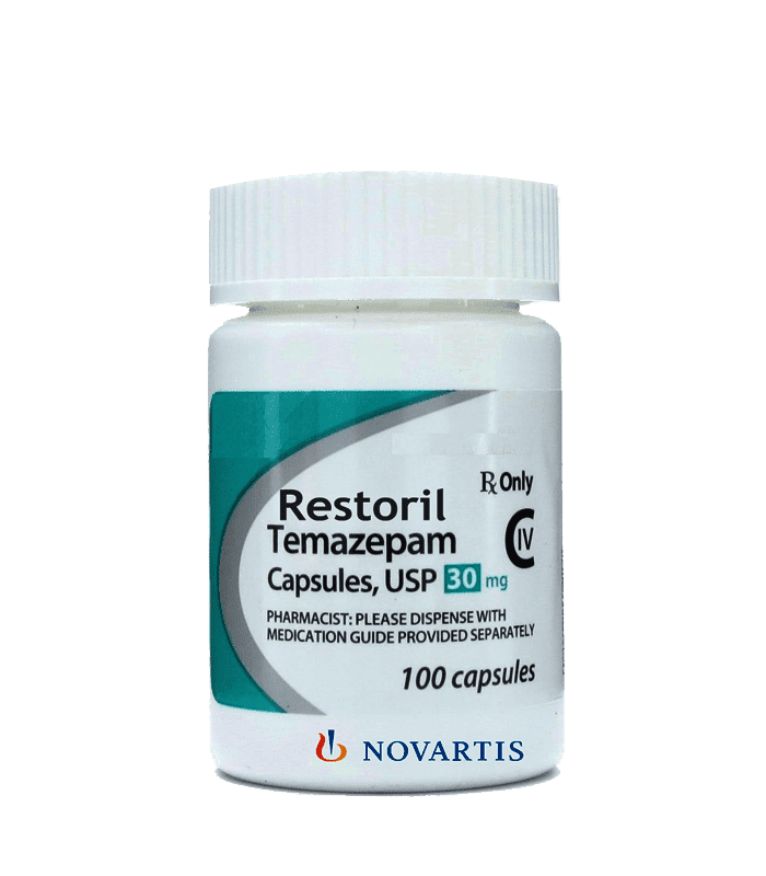 Temazepam-Restoril.png Temazepam Restoril USA